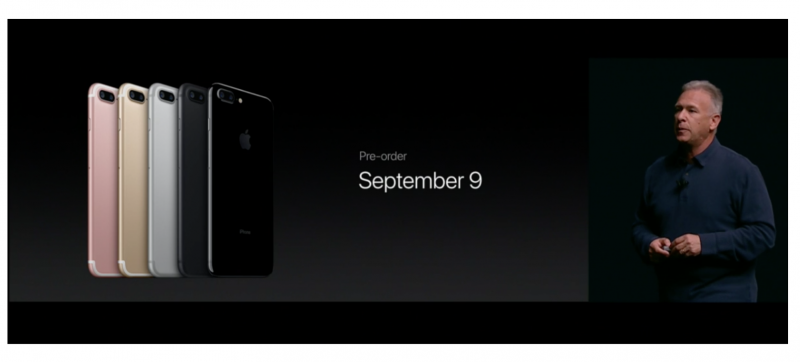 iPhone7の予約は明日、9/9からです！！