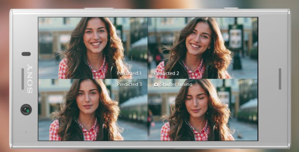 Xperia XZ1・Xperia XZ Compactの進化点5：先読み機能に笑顔が追加
