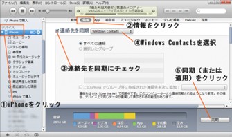 iphoneの連絡先をＰＣのアドレス帳に移行する方法と注意点